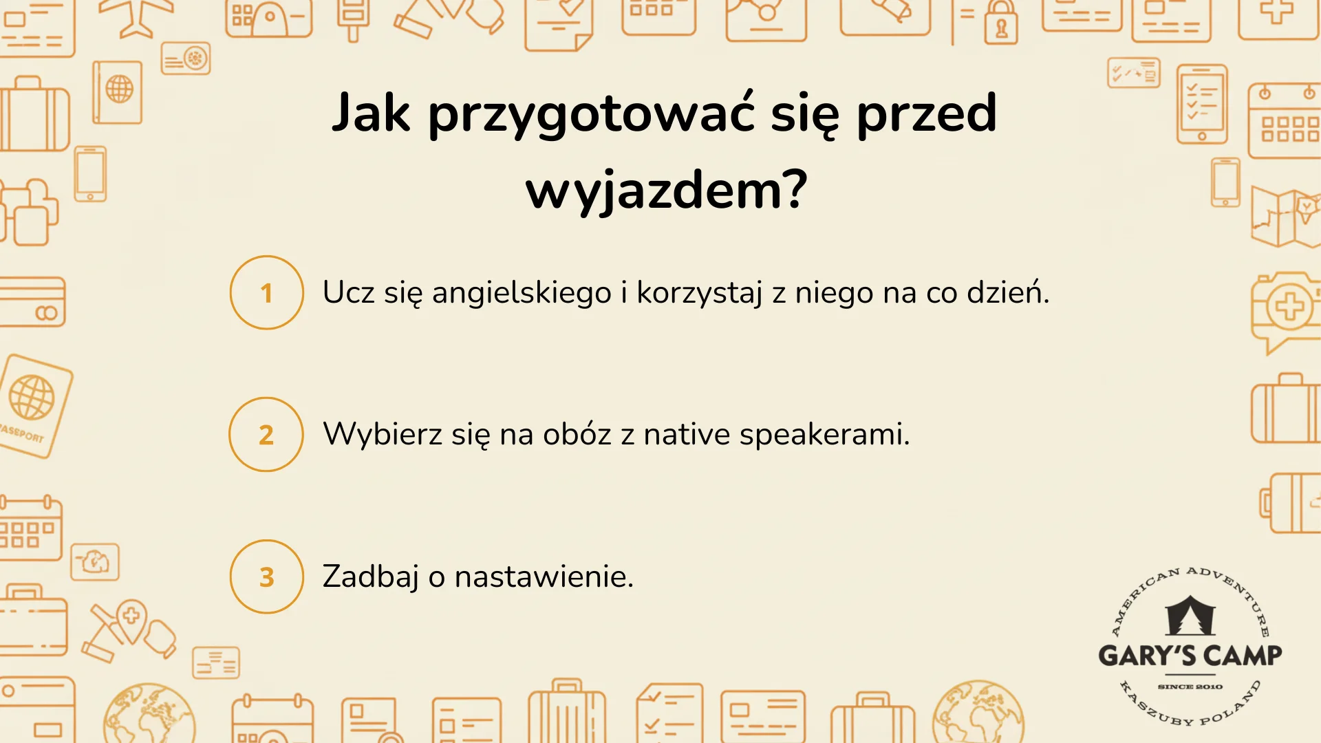 Jak przygotować się przed wyjazdem?