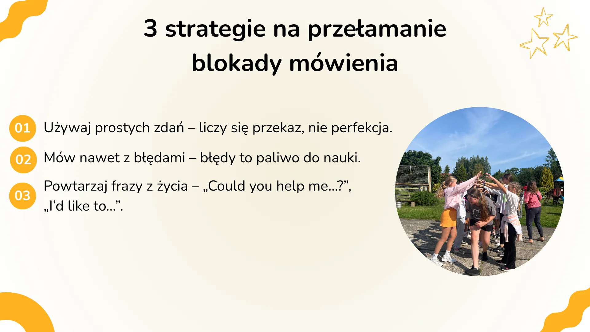 3 strategie na przełamanie blokady mówienia