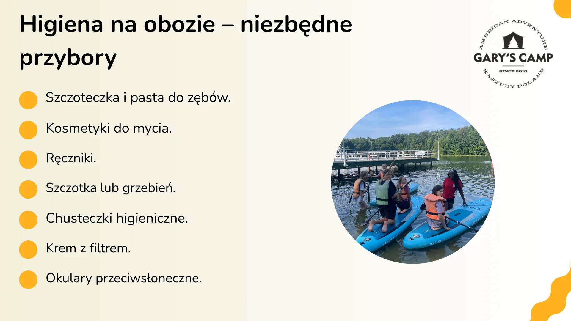 Higiena na obozie – niezbędne przybory