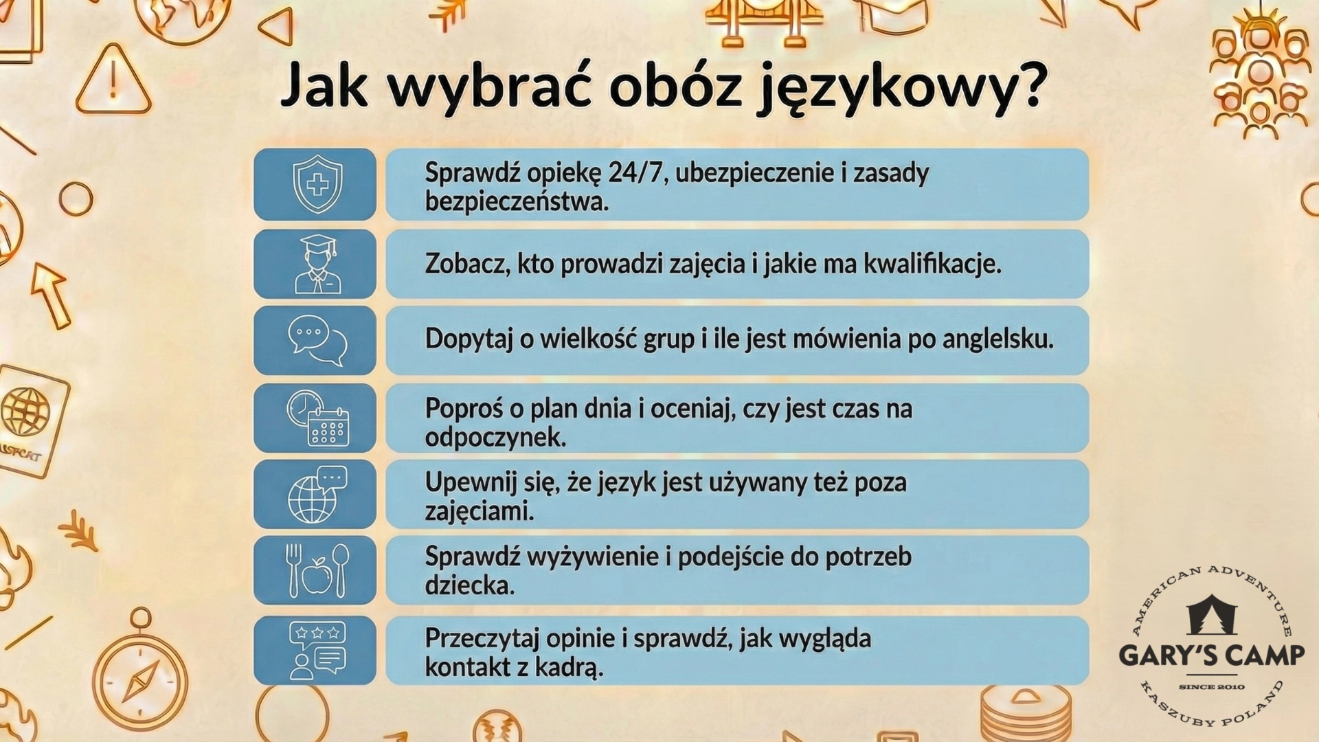Jak wybrać obóz językowy?